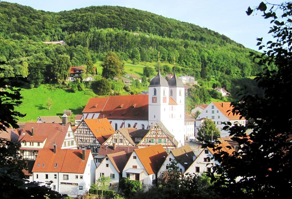 Hotel Gasthof Am Selteltor Wiesensteig Exterior foto