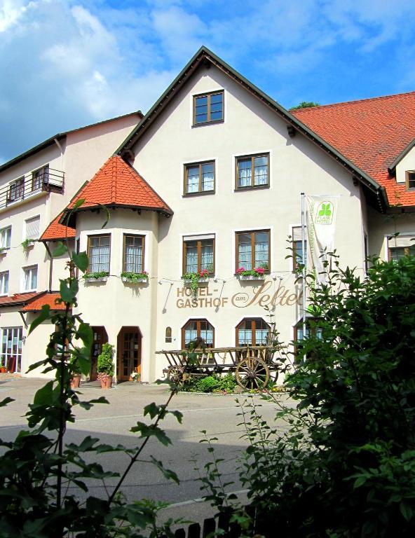 Hotel Gasthof Am Selteltor Wiesensteig Exterior foto